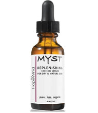 Load image into Gallery viewer, MYST Replenishing Serum - Clean Beauty. Sustainable, certified organic, wildcrafted, ethically farmed ingredients. Pure. Less. Organic. Works great. Visit Now: hopewindhome.com
