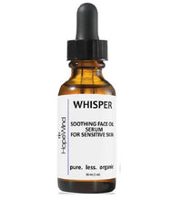 Load image into Gallery viewer, Whisper Soothing Serum - Clean Beauty. Sustainable, certified organic, wildcrafted, ethically farmed ingredients. Pure. Less. Organic. Wonderfully pure that works great. Visit Now: hopewindhome.com
